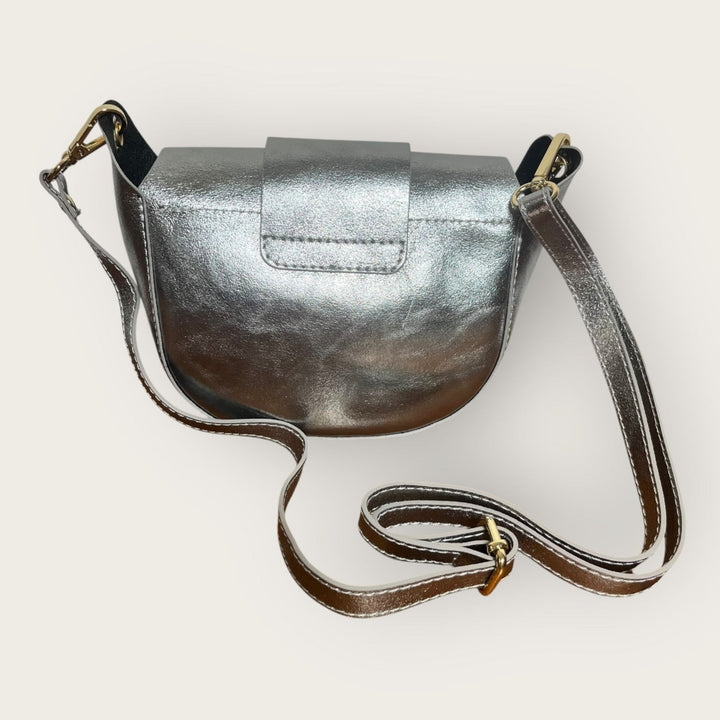 Borsa Napoli - In Vera Pelle con Tracolla - 100% Made In Italy - PinUp Shoes