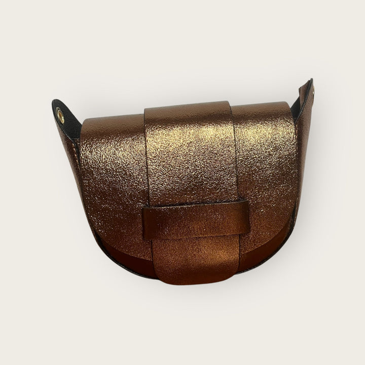 Borsa Napoli - In Vera Pelle con Tracolla - 100% Made In Italy - PinUp Shoes