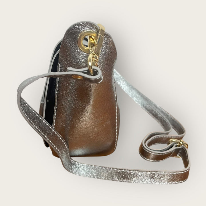 Borsa Napoli - In Vera Pelle con Tracolla - 100% Made In Italy - PinUp Shoes