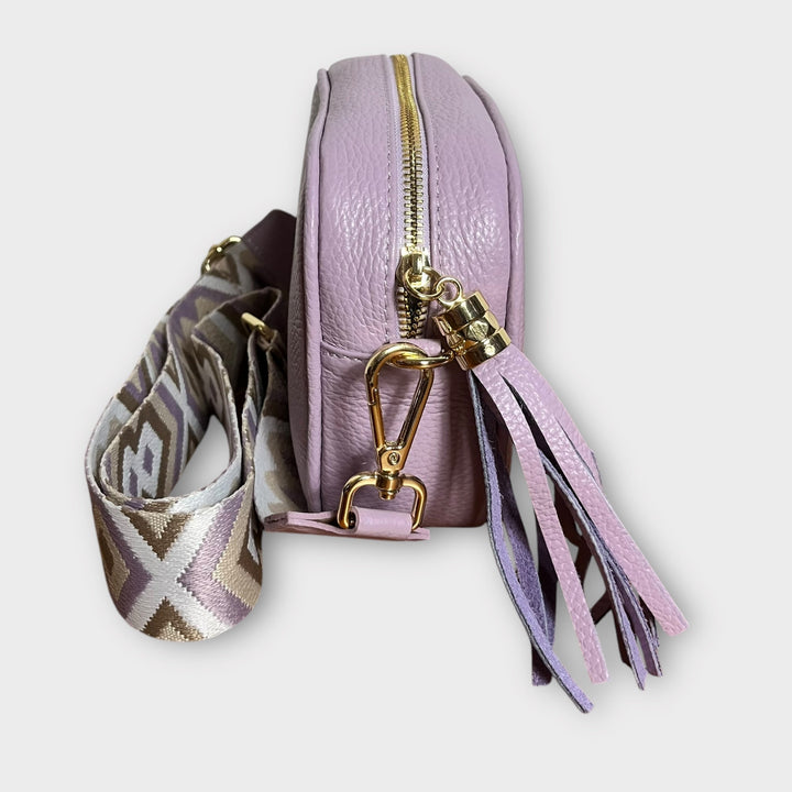 Borsa Nirvana In Vera Pelle Martellata con Tracolla - 100% Made In Italy - PinUp Shoes