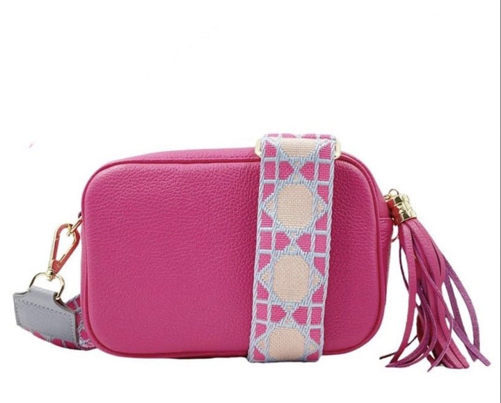 Borsa Nirvana In Vera Pelle Martellata con Tracolla - 100% Made In Italy - PinUp Shoes