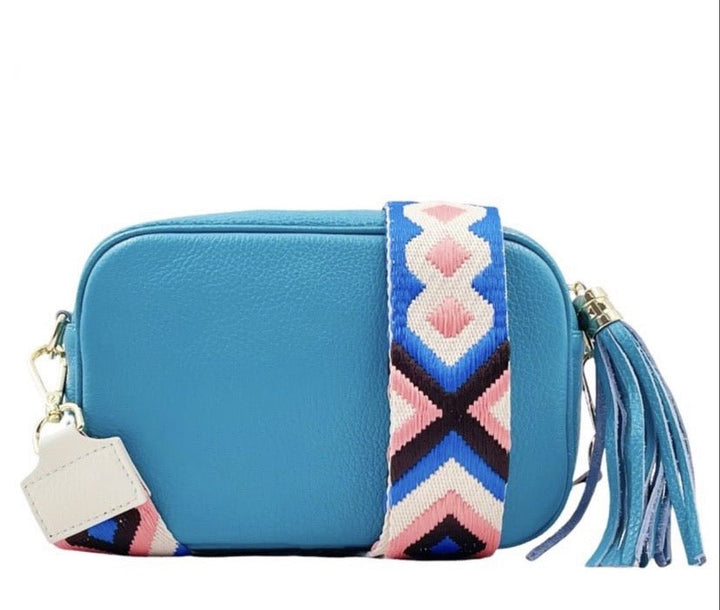 Borsa Nirvana In Vera Pelle Martellata con Tracolla - 100% Made In Italy - PinUp Shoes