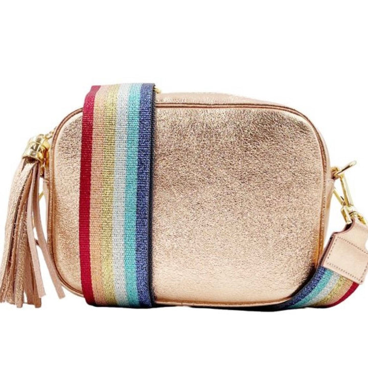 Borsa Nirvana In Vera Pelle Martellata con Tracolla - 100% Made In Italy - PinUp Shoes