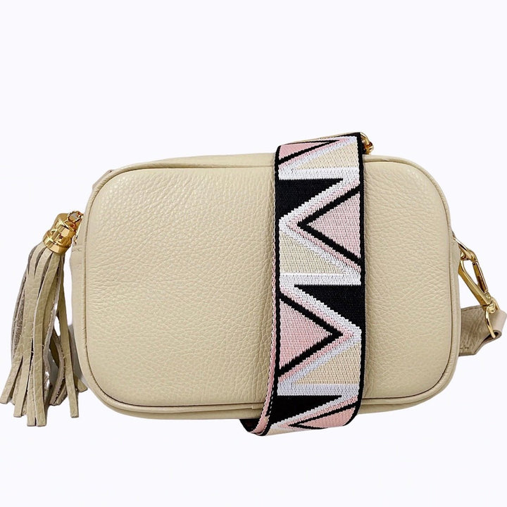 Borsa Nirvana In Vera Pelle Martellata con Tracolla - 100% Made In Italy - PinUp Shoes