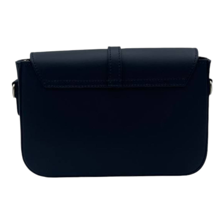 Borsa Roma A Tracolla Con Lucchetto - Vera Pelle Made In Italy - PinUp Shoes