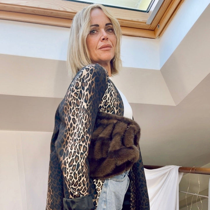 Borsa Softy Con Catenella - Eco Visone in - PinUp Shoes