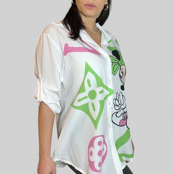 Camicia Cartoon - M. Chic - PinUp Shoes