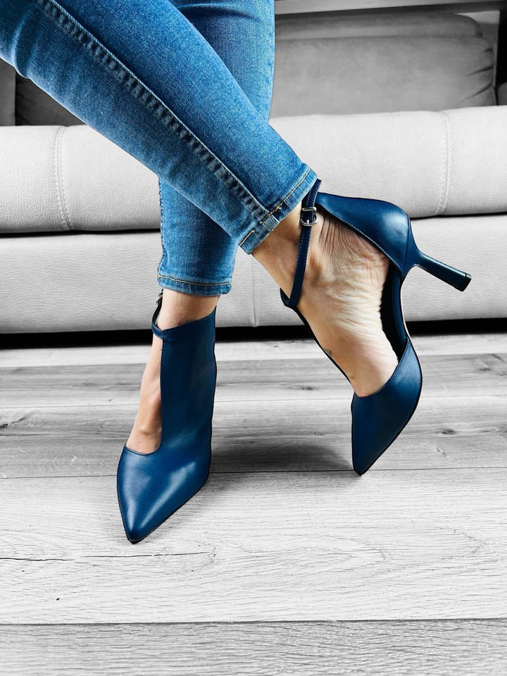 Décolleté Gabry - Vera Pelle Made in Italy – Tacco 7cm - PinUp Shoes