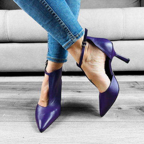 Décolleté Vivette Pump in Nappa e Oasi Nude tacco 100mm - Milano