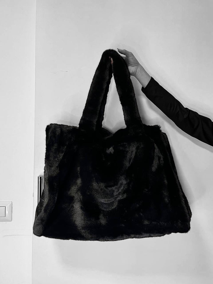 Maxi Borsa Softy - Eco Visone - PinUp Shoes