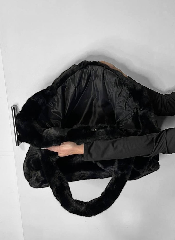 Maxi Borsa Softy - Eco Visone - PinUp Shoes