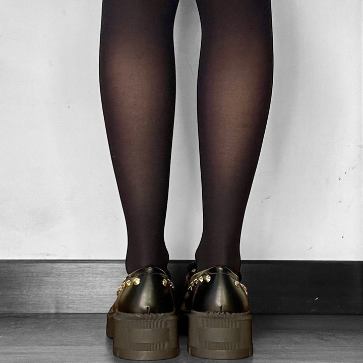 Mocassini Borchiati Custom – Eleganza con un Tocco di Personalità - PinUp Shoes