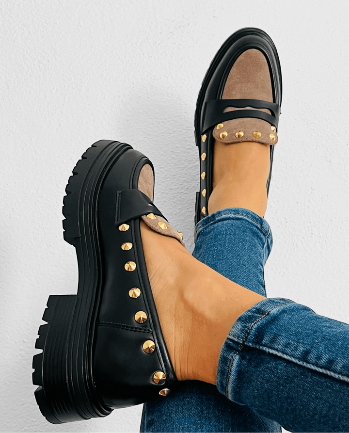 Mocassini Lori Borchiati - Made In Italy - PinUp Shoes