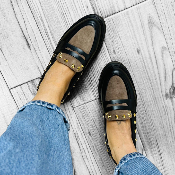 Mocassini Lori Borchiati - Made In Italy - PinUp Shoes