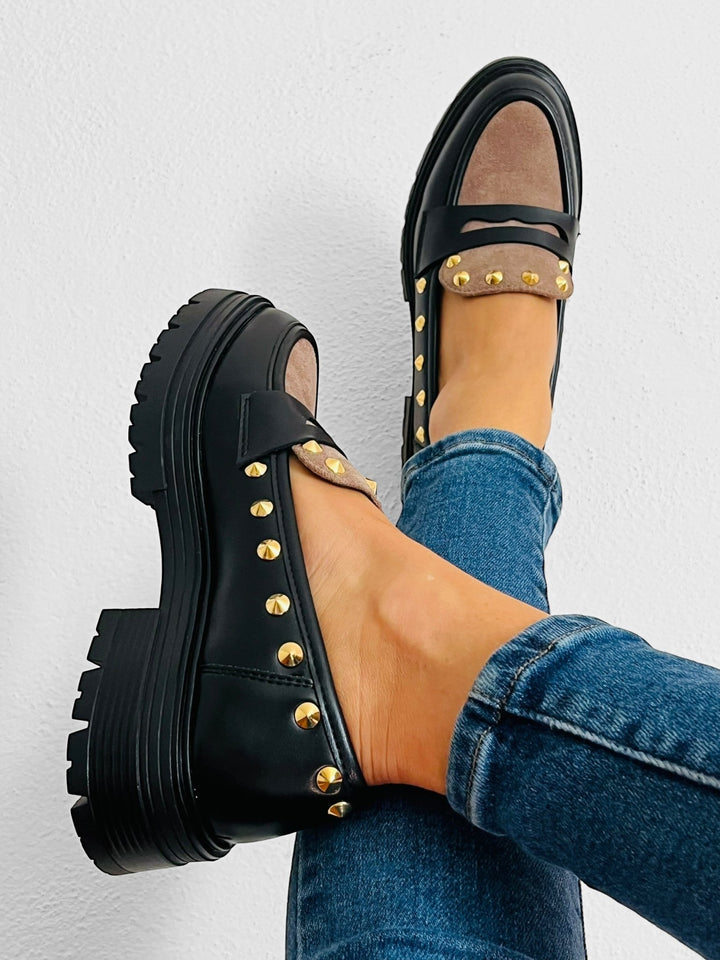 Mocassini Lori Borchiati - Made In Italy - PinUp Shoes