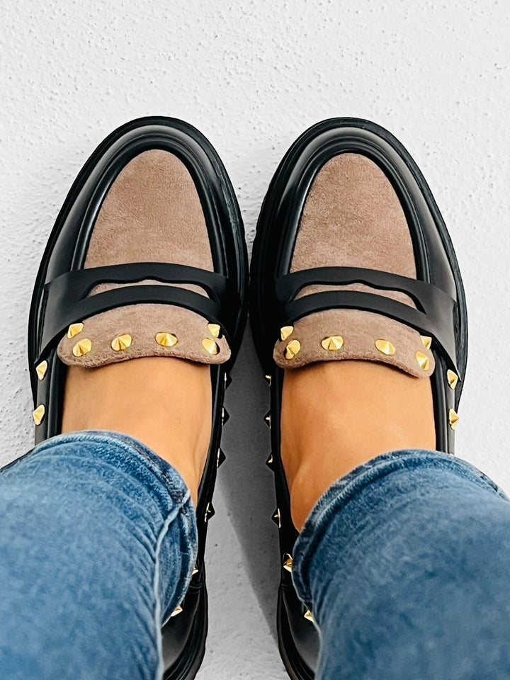 Mocassini Lori Borchiati - Made In Italy - PinUp Shoes