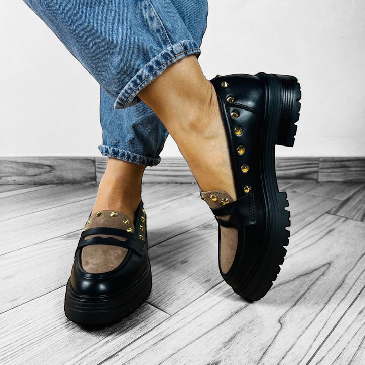 Mocassini Lori Borchiati - Made In Italy - PinUp Shoes