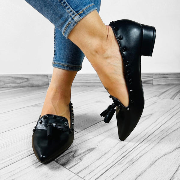 Mocassini Vivian Borchiati - Made In Italy - PinUp Shoes