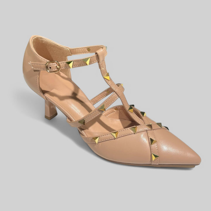 Outfit Decollete Viola - Borsa Torino - Blazer Cartoon - Jeans - PinUp Shoes