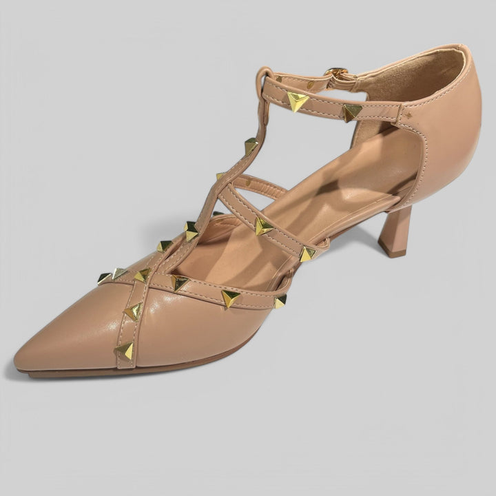 Outfit Decollete Viola - Borsa Torino - Blazer Cartoon - Jeans - PinUp Shoes