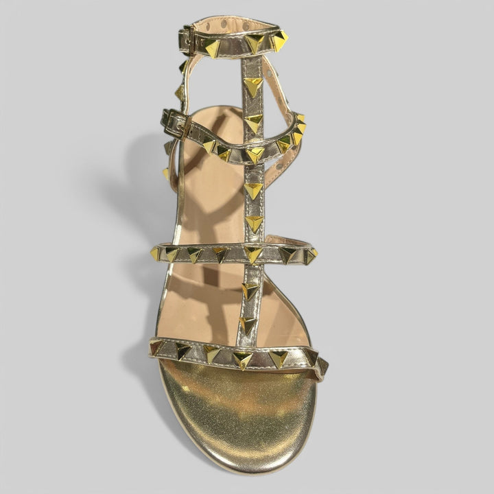 Outfit Sandalo Viola - Jeans TShirt Satin E Borsa - PinUp Shoes