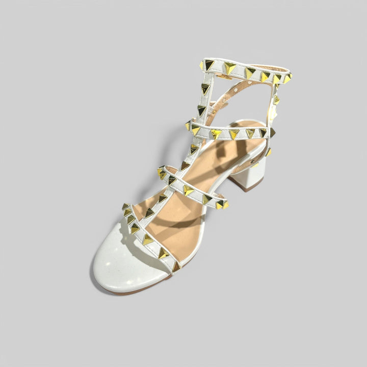 Outfit Sandalo Viola - Jeans TShirt Satin E Borsa - PinUp Shoes