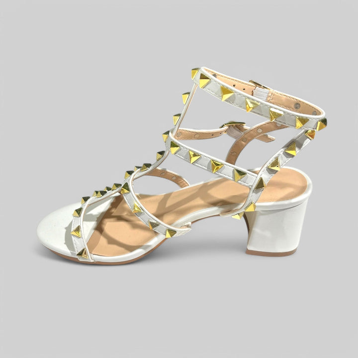 Outfit Sandalo Viola - Jeans TShirt Satin E Borsa - PinUp Shoes