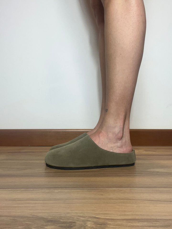 Sabot Clogs Cadiz Donna in Ecocamoscio - PinUp Shoes