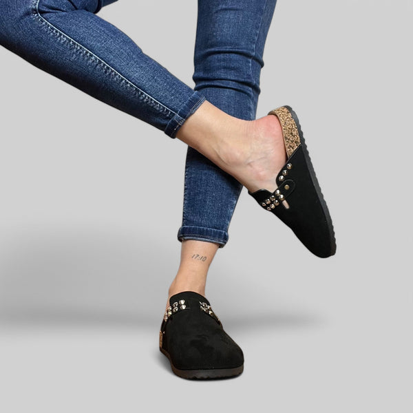 Sabot Ele Personalizzato Con Borchie - Cinturino regolabile - PinUp Shoes