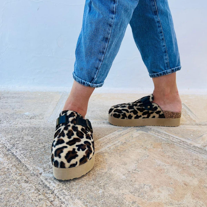 Sabot Platform Maculato Jungle - 2 Varianti Colore - PinUp Shoes