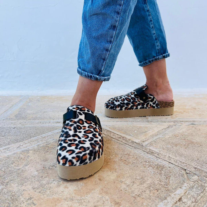Sabot Platform Maculato Jungle - 2 Varianti Colore - PinUp Shoes