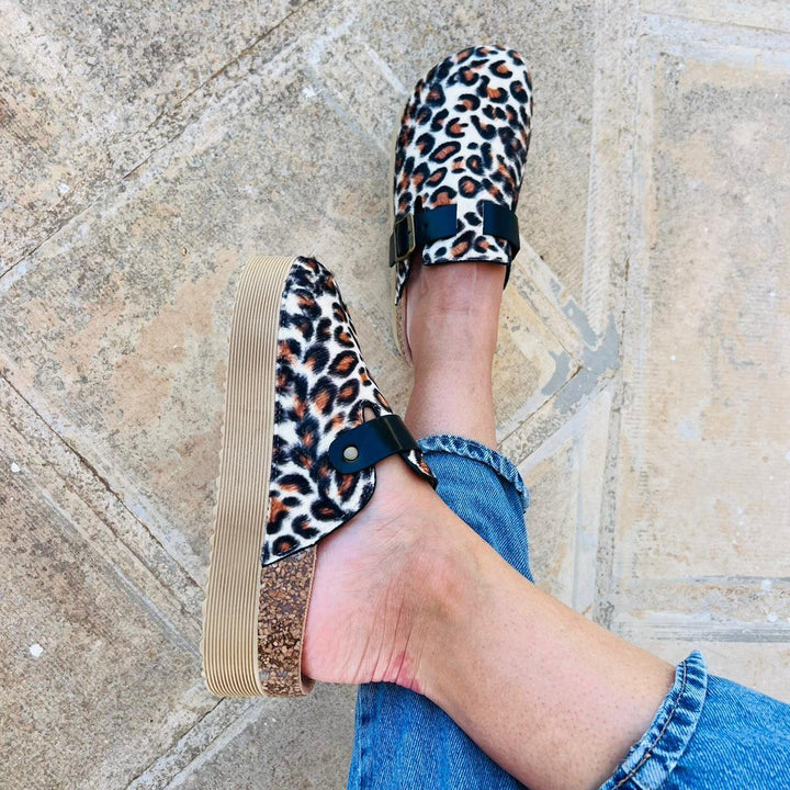 Sabot Platform Maculato Jungle - 2 Varianti Colore - PinUp Shoes