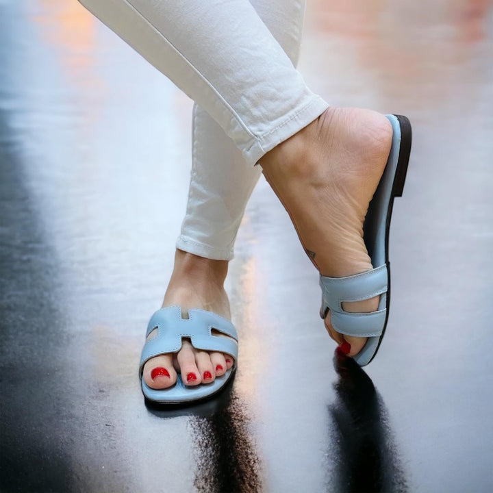 Sandali H1000 – Vera Pelle Made In Italy - PinUp Shoes