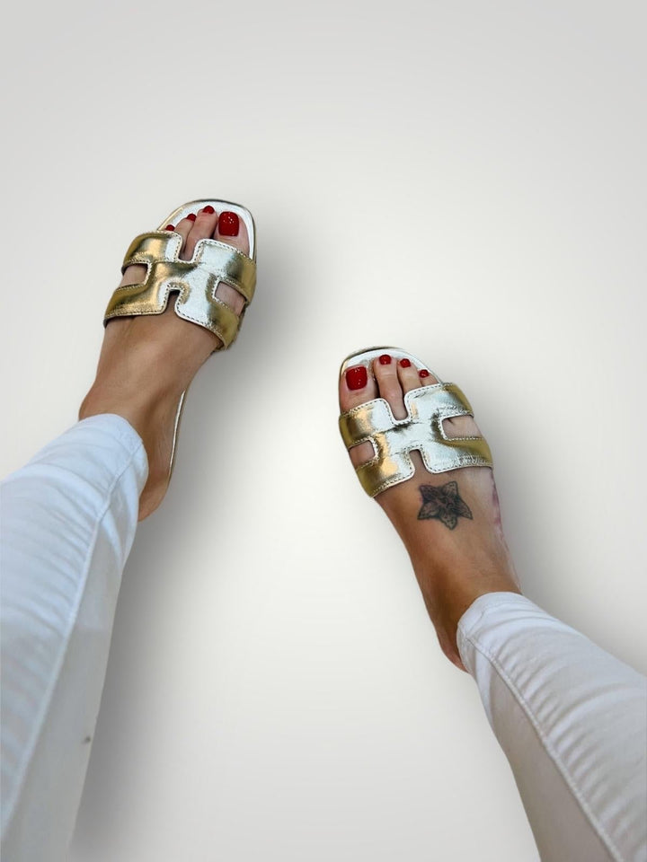 Sandali H1000 – Vera Pelle Made In Italy - PinUp Shoes