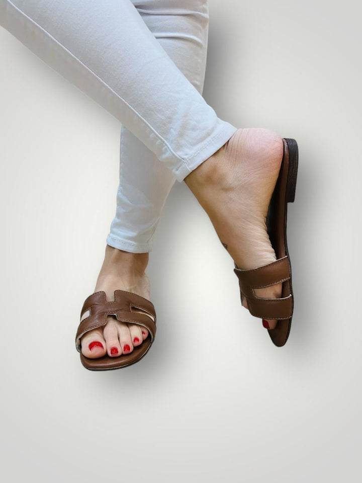 Sandali H1000 – Vera Pelle Made In Italy - PinUp Shoes