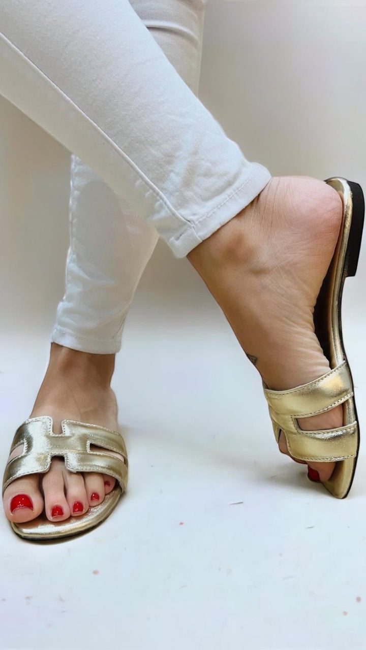 Sandali H1000 – Vera Pelle Made In Italy - PinUp Shoes