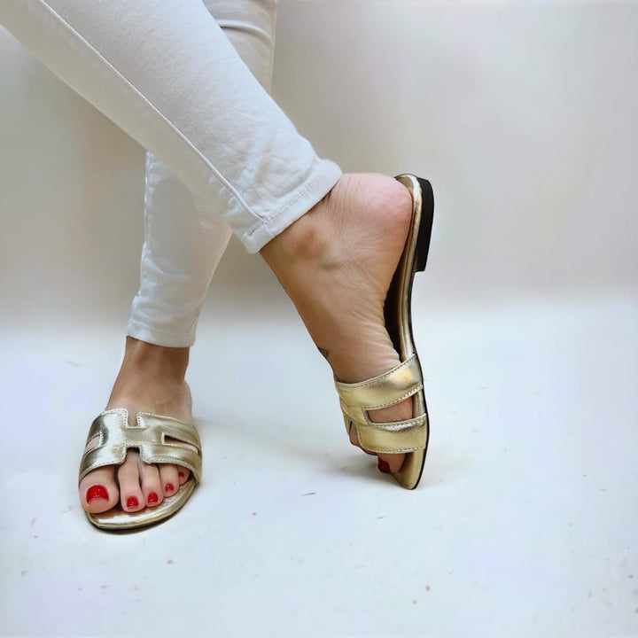 Sandali H1000 – Vera Pelle Made In Italy - PinUp Shoes