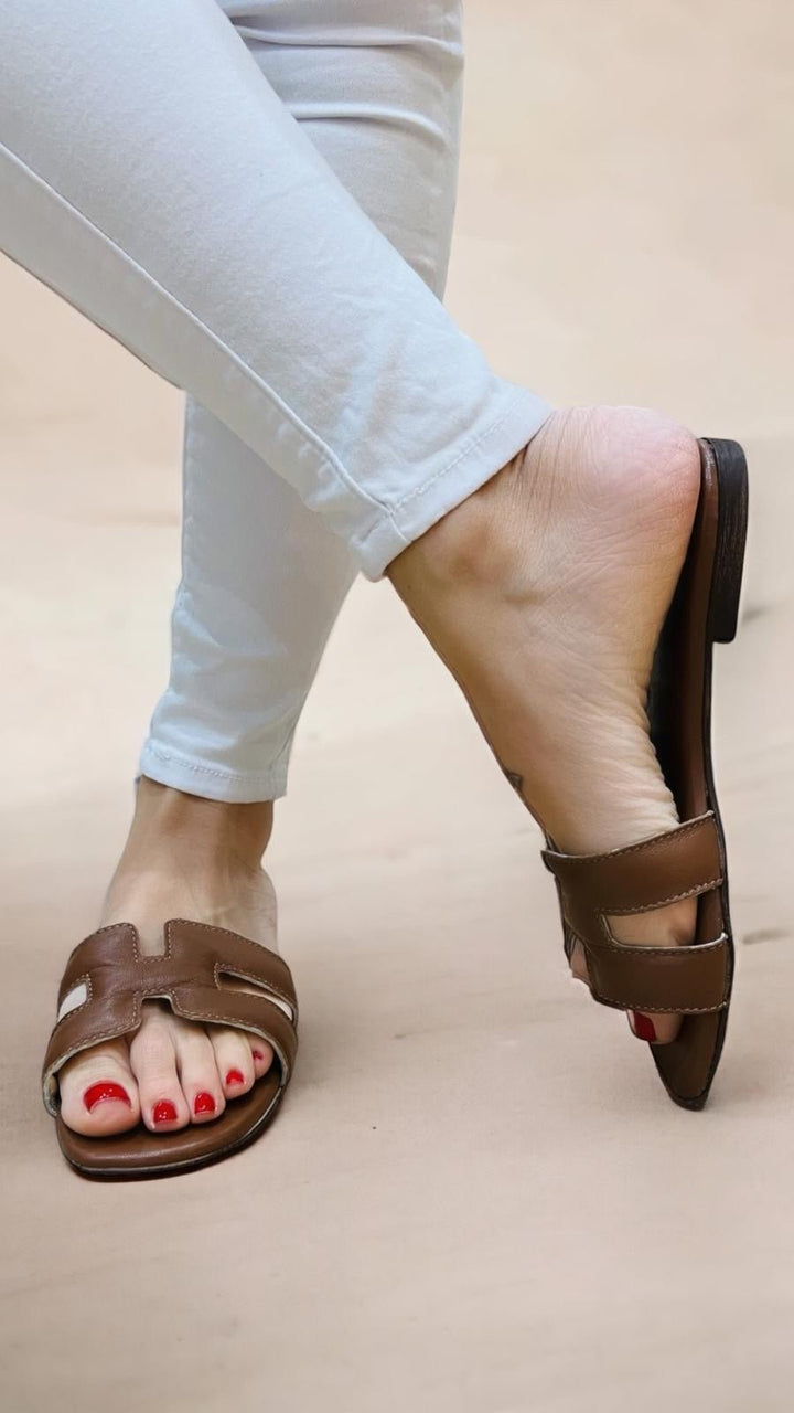 Sandali H1000 – Vera Pelle Made In Italy - PinUp Shoes