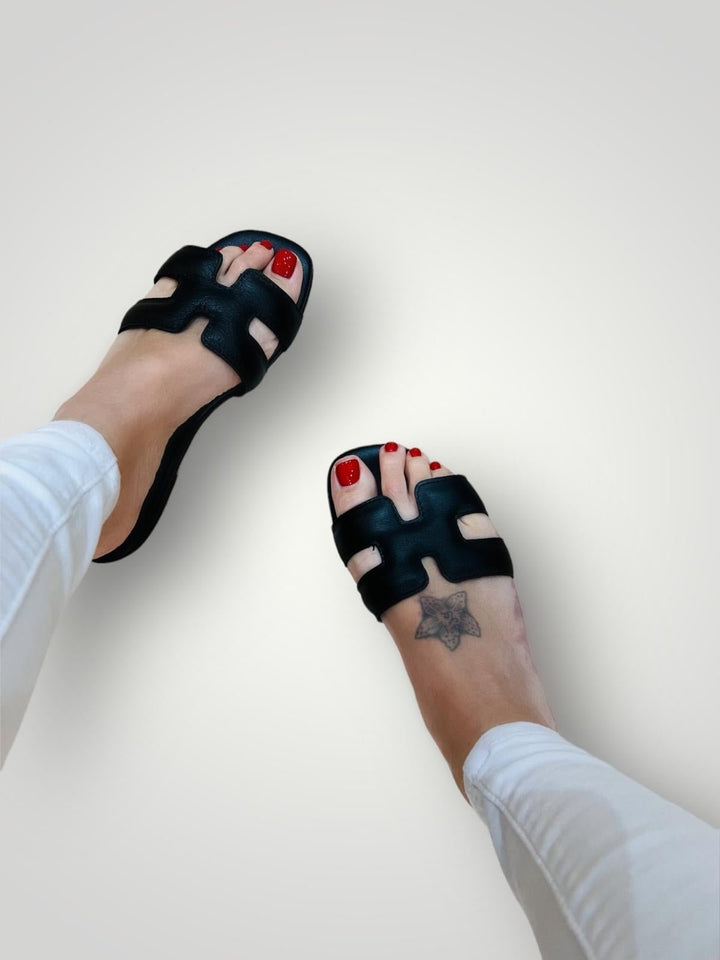 Sandali H1000 – Vera Pelle Made In Italy - PinUp Shoes