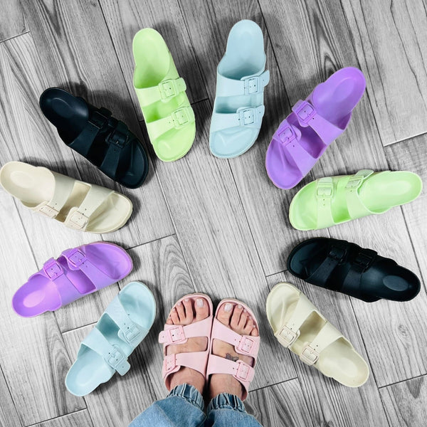 Sandali in Pura Gomma Atena - Comfort e Stile - PinUp Shoes