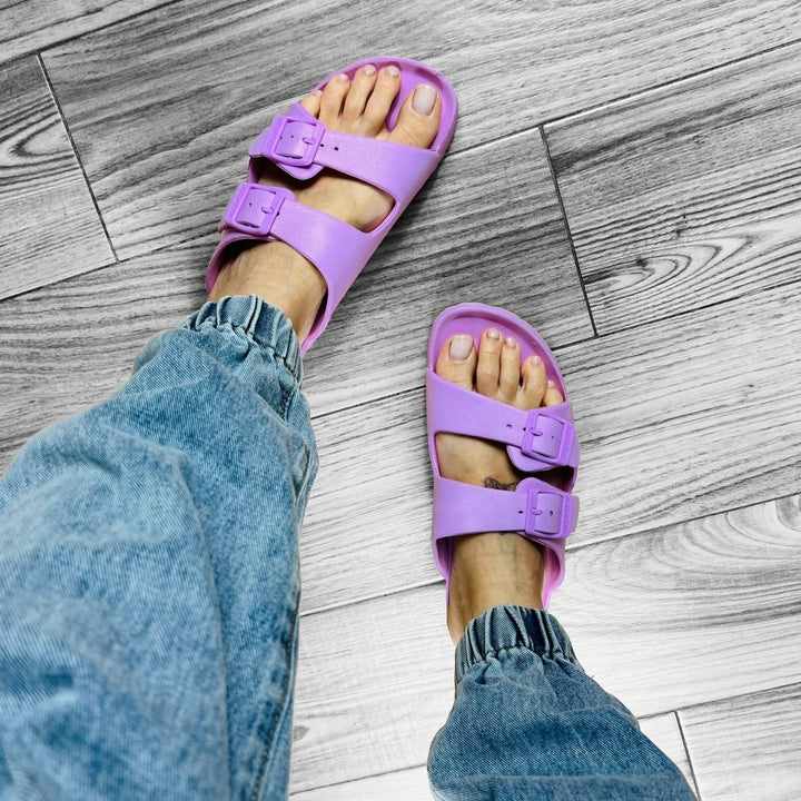 Sandali in Pura Gomma Atena - Comfort e Stile - PinUp Shoes