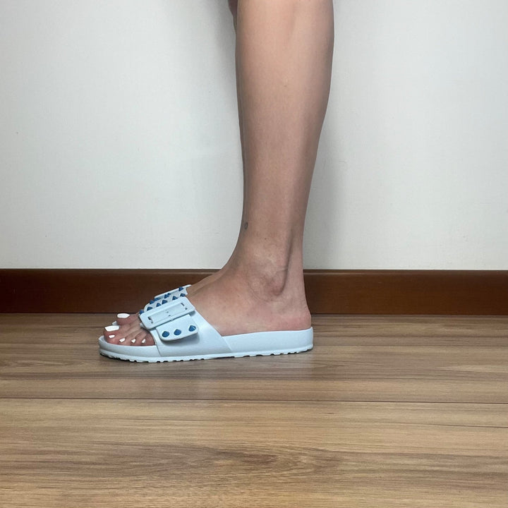 Sandali Licia Custom Borchie - Mono Fascia Vari Colori - PinUp Shoes