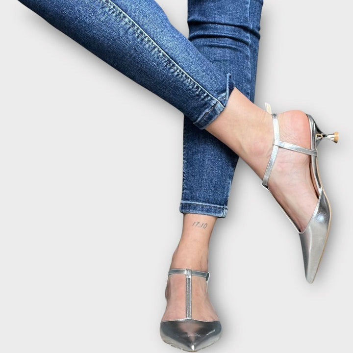 Sandali Orny Tacco 3 Cm - Made In Italy Vera Pelle - PinUp Shoes