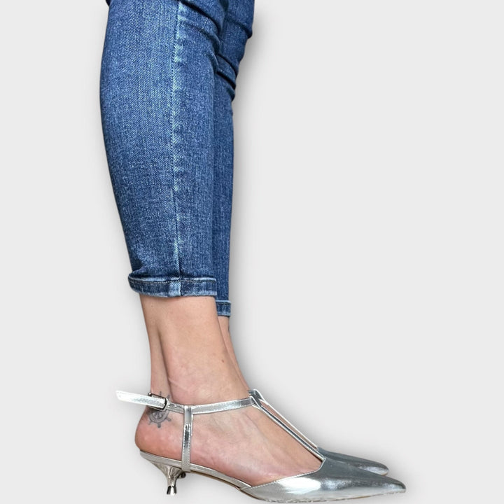 Sandali Orny Tacco 3 Cm - Made In Italy Vera Pelle - PinUp Shoes