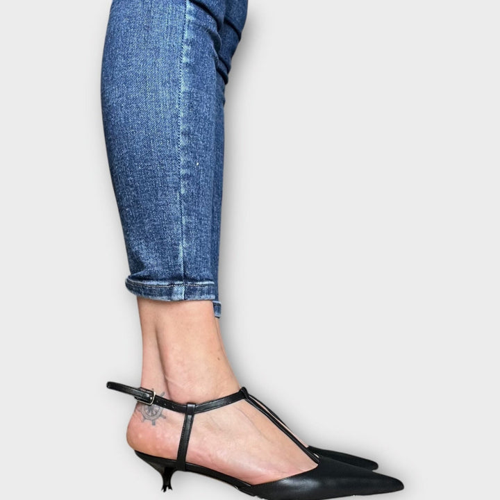 Sandali Orny Tacco 3 Cm - Made In Italy Vera Pelle - PinUp Shoes