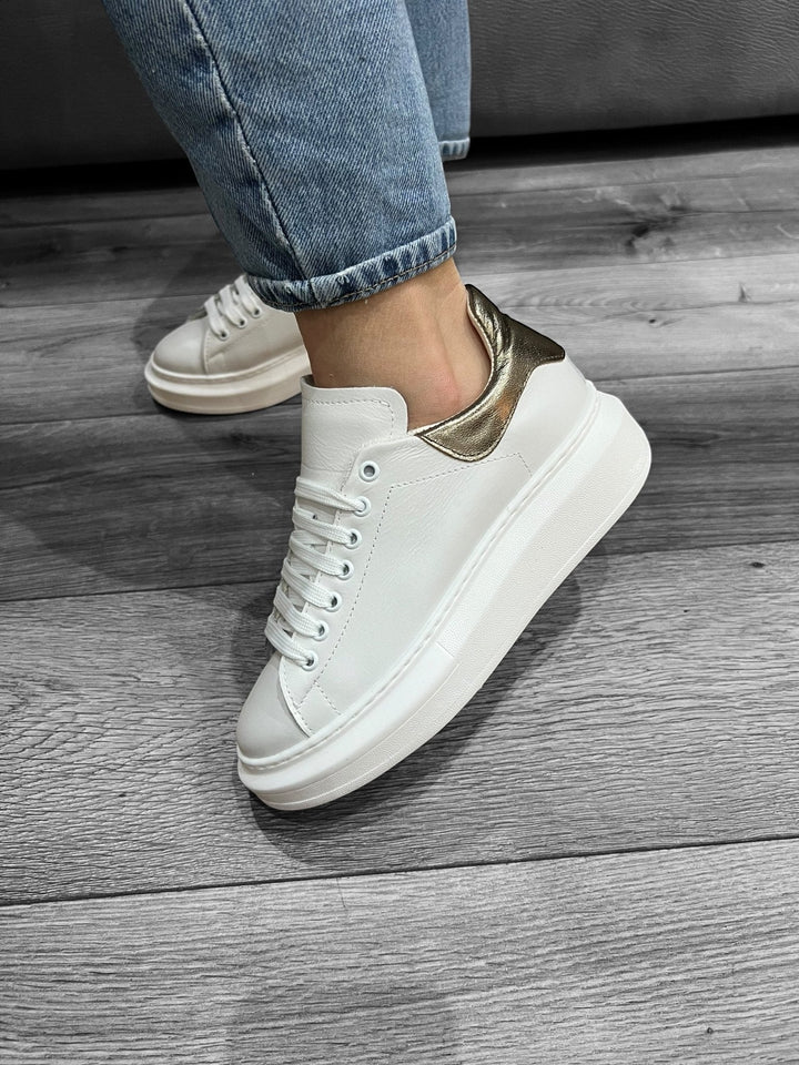 Sneakers Flamy Platform – Made In Italy Vera Pelle 7 Colori - PinUp Shoes