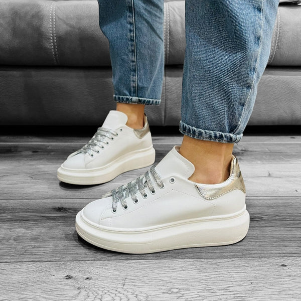 Sneakers Flamy Platform – Made In Italy Vera Pelle 7 Colori - PinUp Shoes