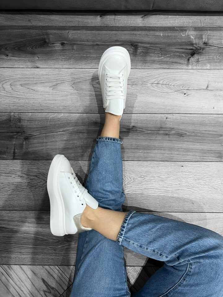 Sneakers Flamy Platform – Made In Italy Vera Pelle 7 Colori - PinUp Shoes