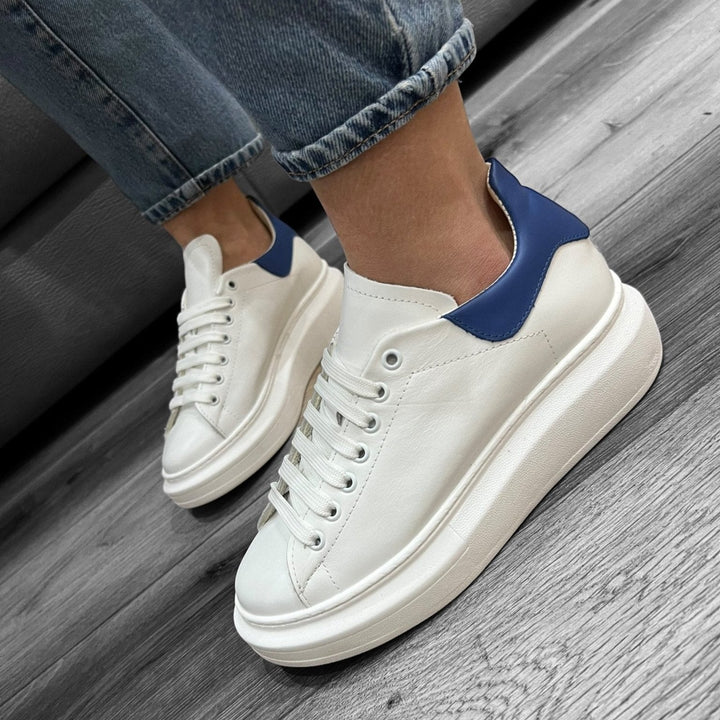 Sneakers Flamy Platform – Made In Italy Vera Pelle 7 Colori - PinUp Shoes