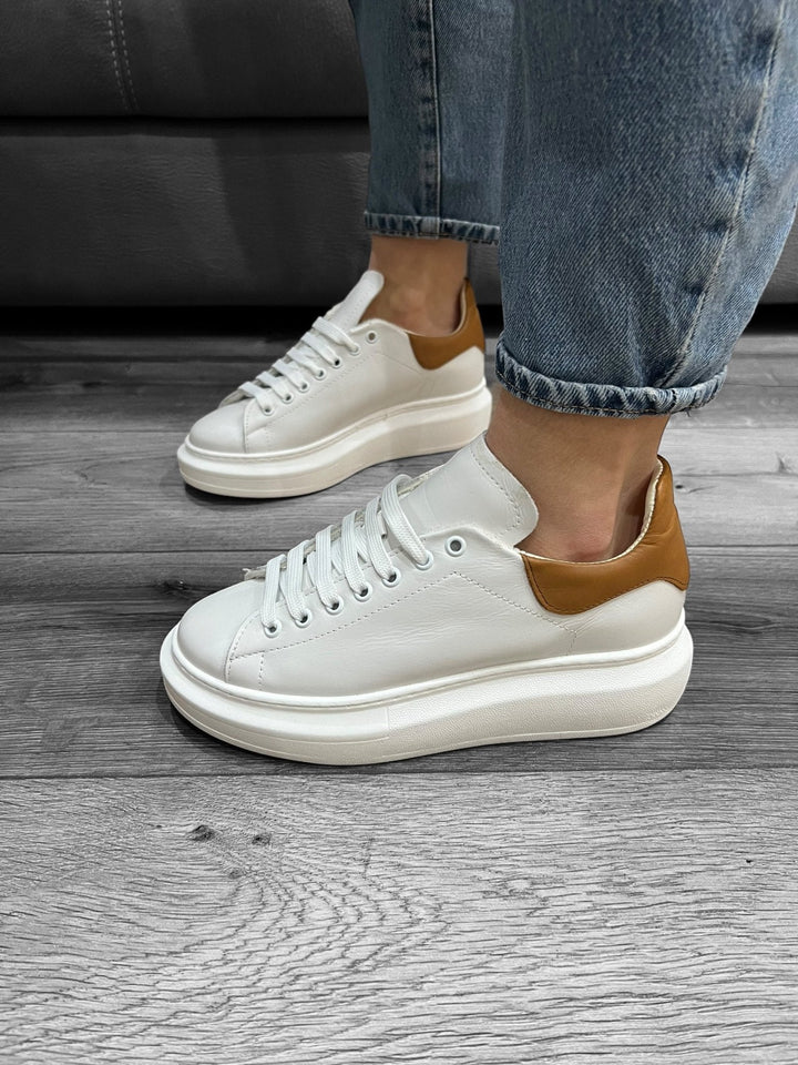 Sneakers Flamy Platform – Made In Italy Vera Pelle 7 Colori - PinUp Shoes